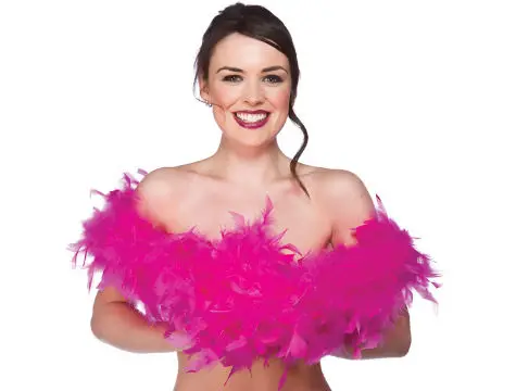 2 метра боа перо Otriş-розовый | Игрушки и хобби