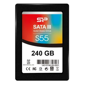 

Hard Drive Silicon Power S55 2.5" SSD 240 GB 7 mm Sata III Ultra Slim