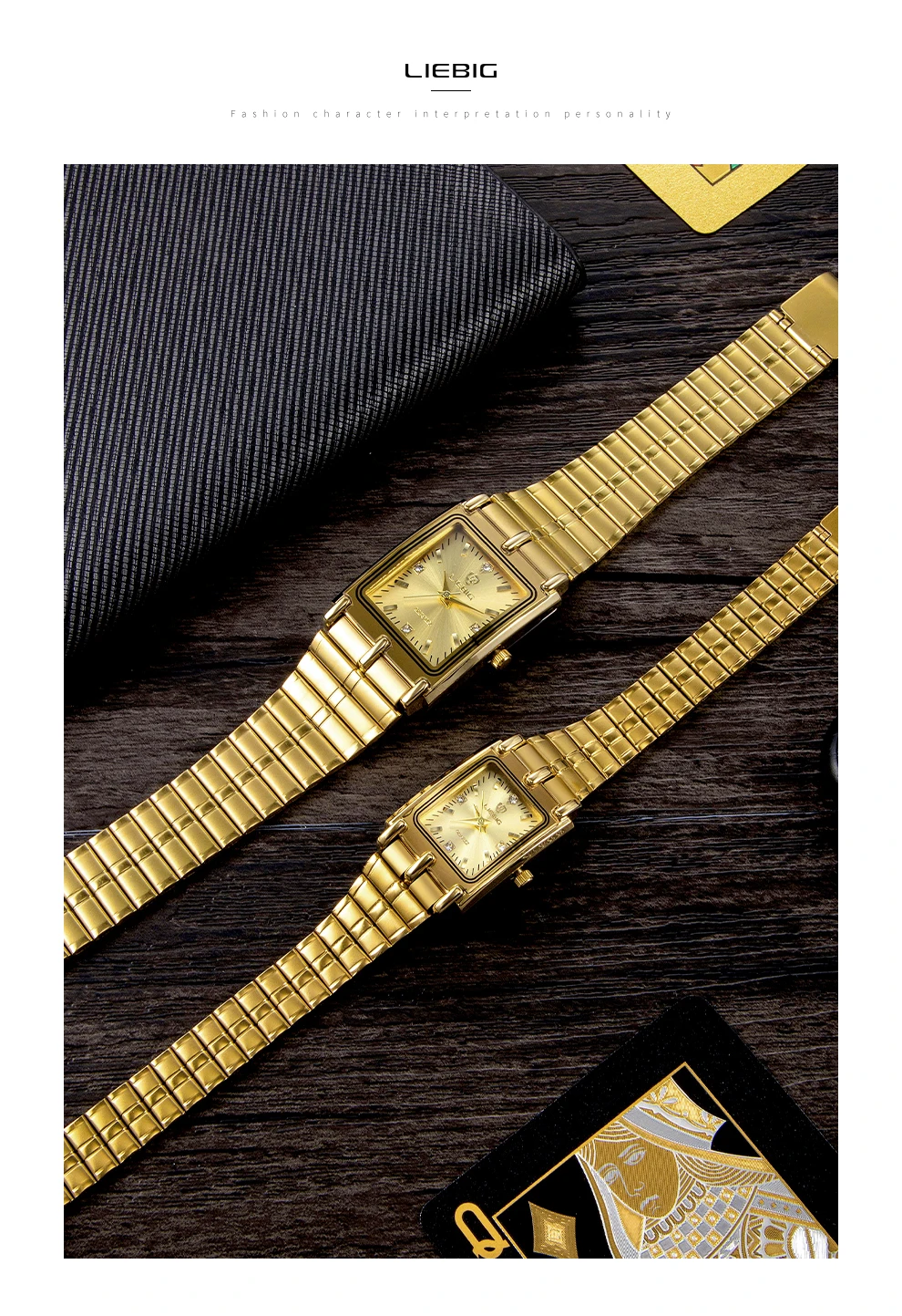 2021 Japan Luxury Golden Watch For Couple Fashion Quartz Watch For Lovers Men Women Watches relogio masculino L1018