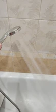 Nozzle Shower-Head Bathroom-Accessories Rainfall Pressurized Water-Saving Chrome ABS