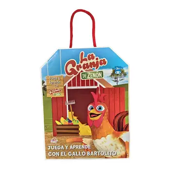 

Play and learn with the rooster Bartolito toy