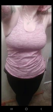 VEQKING-Chaleco de Yoga sin mangas con espalda cruzada, Camiseta deportiva para mujer, camisetas deportivas atléticas para Fitness, camisetas de entrenamiento correr en gimnasio