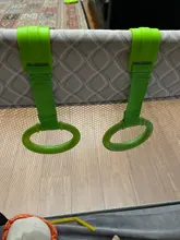 Cuna portátil para bebé, anillo de viaje con gancho, no tóxico, soporte para cuna, colgantes para casa, cuna