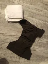 [Littles&Bloomz]-Pañal de tela lavable reutilizable, forros de refuerzo para bolsillo real, insertos de carbón de bambú, tela, microfibra,