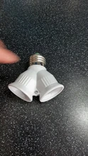 Converter Bulb-Adapter Light-Lamp 2e27-Lamp-Holder E27 Splitter Y-Shape To Halogen LED
