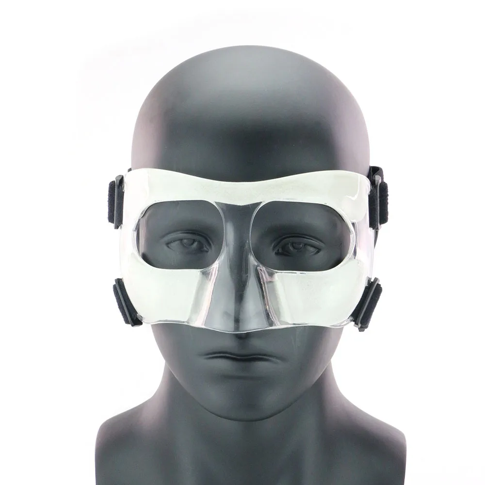 Basketball Nose Guard Sports Face Guard Protective Mask With Adjustable