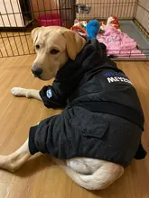 Dog-Coat Winter HOOPET for Dogs Clothing Warm Christmas Big