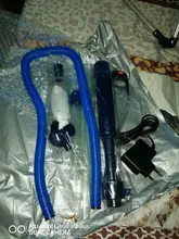 Bomba de cambio de agua de acuario eléctrica, cambiador de agua, limpiador de grava, sifón para tanque de peces, bomba filtro de agua, novedad