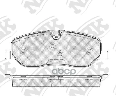 Колодки Передние(Lr Discovery Iii 04/Range Rover 02) Pn0484 NiBK арт. PN0484