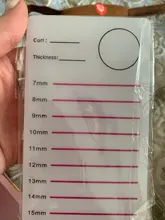 Bandeja acrílica para pestañas, bandeja para pestañas, bandeja para pestañas, soporte Individual para extensiones de pestañas, placa de mano, soporte para Pallet