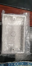 External-Mounting-Box Cassette Wall-Switch Delviz Standard for 146--86mm Plastic Materialsbox