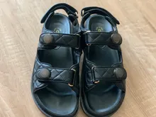 Sandalias de plataforma de cuero genuino para mujer, zapatos de diseñador de lujo a la moda, Sandalias planas, tacones gruesos, tendencia