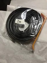 Junta ventanilla del coche tira en forma de V tira de sellado de ventana lateral de coche relleno de ventana lateral de goma automático aislamiento acústico burlete sellador