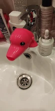 Extensor de grifo con forma de Animal para niños, utensilio para ahorrar agua, con dibujos animados, ayuda a lavarse las manos, juguetes de baño y cocina