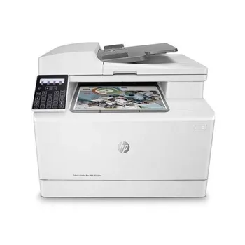 

HP wifi with faxing Laserjet Pro Color M183fw - 16/16ppm - scan 1200ppp - adf - usb-lan-tray input 150 sheets