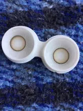 MOONZI Tokio naranja pequeña belleza alumno lentes de contacto de color para los ojos anual grados 2 unids/par miopía receta