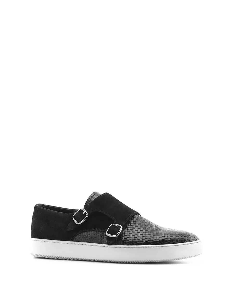 

ILVi-Genuine Leather Handmade Kailey Men's Sneaker Black Crust Braid Men Shoes 2020 Spring Summer (Made in Turkey)