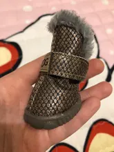 Shoes Snow-Boots Fur Pet-Dog Dogs Chihuahua Small Waterproof Winter Non-Slip Warm XS