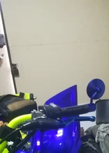 Retrovisor universal de aluminio CNC para motocicleta, espejos de 3, con mango de 7/8 para Kawasaki, Yamaha, Honda, Susuki, motocicleta chopper