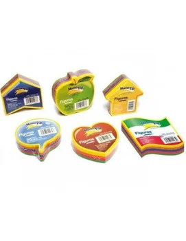 

STICKY NOTES NEON SHAPED SANDWICH 76x76 MM 50 SHEETS