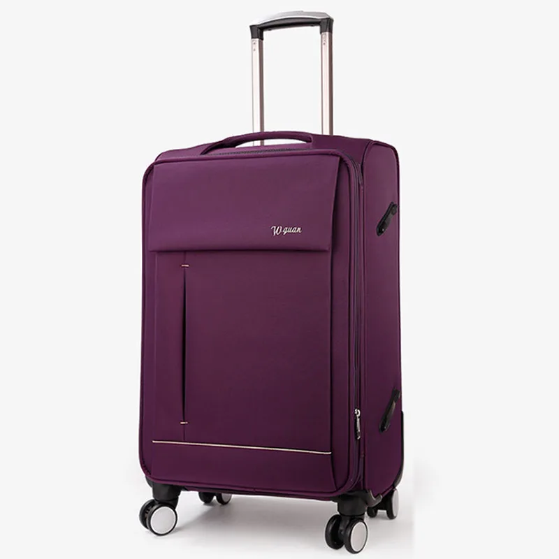 20&quot22&quot24&quot26&quot28&quotCarry-on Cabin Travel Soft Fabric Suitcase With Caster Oxford Cloth Trolley Rolling Luggage Valise Free Shipping |