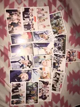 30 unids/set Kpop ATEEZ Lomo tarjeta niños perdidos GOT7 dos veces TXT NCT 2020 ITZY ENHYPEN HD impresión fotográfica álbum photocard para los fans regalos