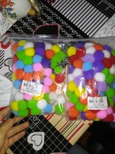 Caliente 100-500 unids/lote mezclado suave redonda en forma de cubo bolas suaves Pom para los niños DIY de artesanía 10mm/15mm/20mm/25mm/30mm
