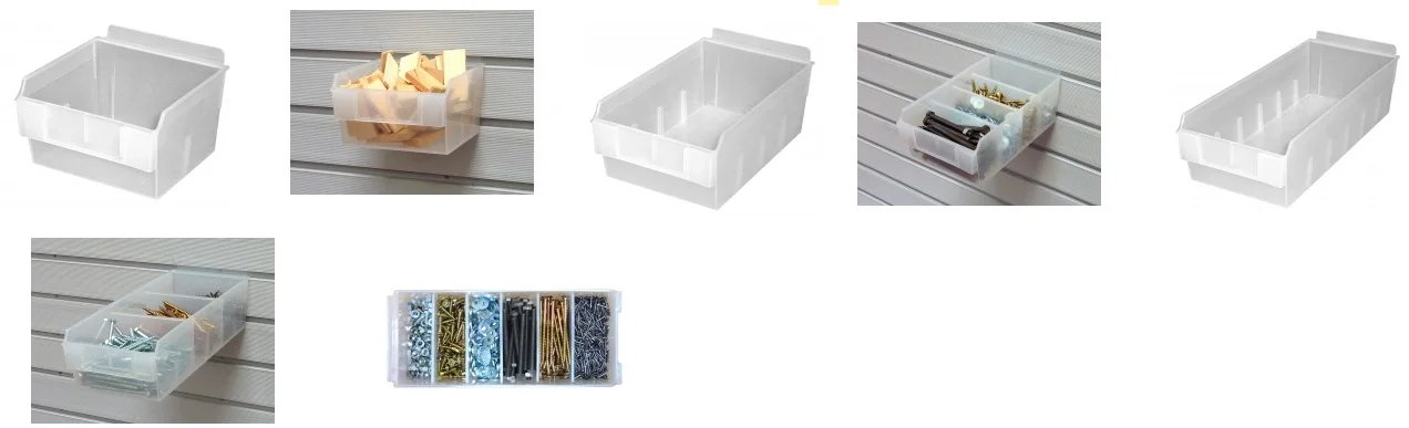 Outifrance-tray plastic 130x210 x h.80 mm (4 compartments)-22310 |