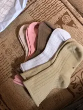 Calcetines de algodón para bebés de 0 a 11 años, 5 par/lote, para primavera, verano y otoño