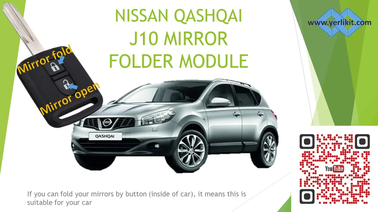 

NISSAN QASSQAİ MIRROR FOLDER MODELER (mirror closer)