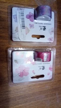 Rollo de cinta Washi de pétalos de flores para álbum de recortes, rollo de pegatinas de hojas para diario, adhesivo de papelería, 200 Uds.