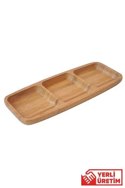 Bambum ganberi bambu 3 lkahvaltыl【k-cherezlik-sosluk 25,5X10