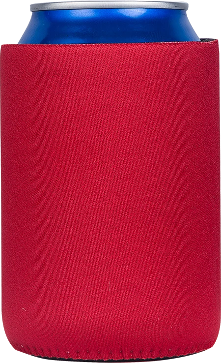 Red Пенистый материал Koozies полный Цвет может охладитель для свадьбы, годовщины, дня рождения праздник веселый вечерние персонализировать подарки - Цвет: Red
