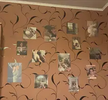 Póster Retro Ins, papel decorativo de pan, 13 hojas, accesorios para fotos, Postales creativas Diy, colocación, Adhesivo de pared de fondo