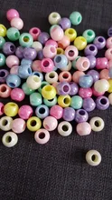 Dreadlock Beads Cuffs-Clips Hair-Ring Braid 50pcs/Lot 6mm-Hole Approx