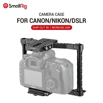 

SmallRig Cage for Mid-sized Camera For Canon 50 60 70 80 6 7D MarkII 5D MarkIII 5DS For Nikon D7000 7100 7200 For Sony A99-1584