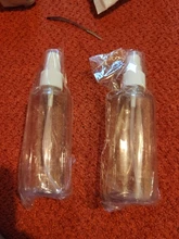 Botellas desinfectante en aerosol vacías, atomizador, botella recargable con rociador, contenedor ecológico, 30/50/100ml