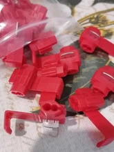 Conector de Cable Scotch Lock, 20 piezas a presión sin Cable de rotura, engarce aislado, terminales eléctricos de empalme rápido, 10 Uds./AWG22-10 Uds.