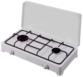 

VITROKITCHEN 200BB gas stove, white color, two fires, butane