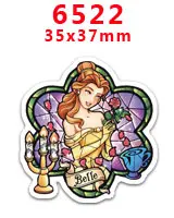 6522 30 шт мультяшный персонаж плоское украшение из смолы PR 4770 - Цвет: 6522