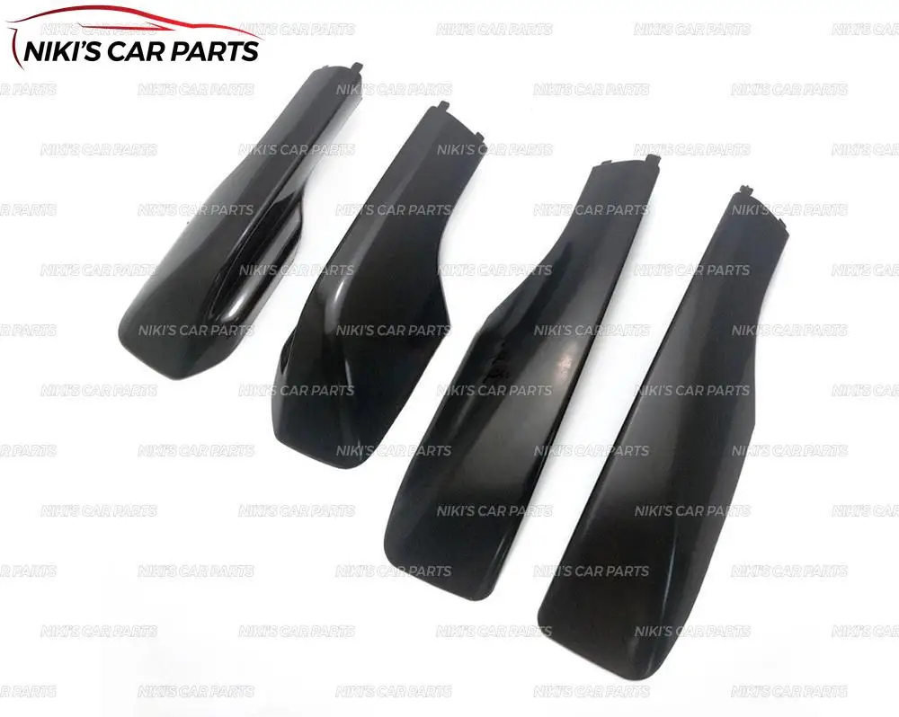 Боковые накладки на рейлинги для Toyota RAV4 2001-2005 на крышу рельсы пластиковая формовка из АБС 1 комплект/4 шт Отделка украшения Тюнинг Автомобиля