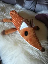 The Little Prince-muñecos de zorro de peluche, juguete educativo de 40cm con relleno de animales de Le Prince para bebés, regalo de cumpleaños/Navidad