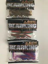 BEARKING 75mm 1.8g 15pcs per lot new Fishing Lures soft lure Artificial Bait Artificial