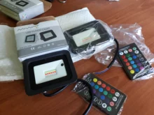 RGB Flood Light Wall-Washer Remote-Control IP68 Outdoor Rgb 100W LED 50W 20W 30W 