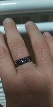 Men Rings Jewelry Skull Biker Gift Devil Hiphop Stainless-Steel Punk Gothic Male Creativity