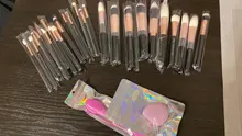 Makeup-Brushes-Set Eyeshadow Foundation-Powder Jessup 6pcs-25pcs Rose-Gold/black