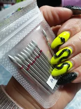 HYTOOS diamante uñas taladro Rotary Burr cutícula limpio cortadores para manicura accesorios de taladro clavo herramienta de belleza Mills-BM0509D