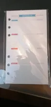 Cuaderno de hojas sueltas con 6 agujeros, planificador en espiral, papel interno de repuesto, A5, A6 páginas, diario, semanal, Plan mensual para hacer lista para Filofax
