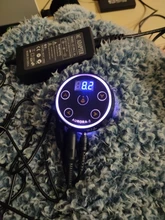 Fuente de alimentación de tatuaje Aurora 2, suministro de energía LCD Digital con adaptador de corriente, Mini panel táctil Led, suministros de tatuaje