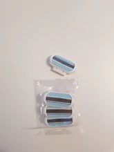 Cabezales de afeitado de 3 cuchillas para mujer, accesorios para el cuidado de la piel, afeitadora corporal, 4 Uds.